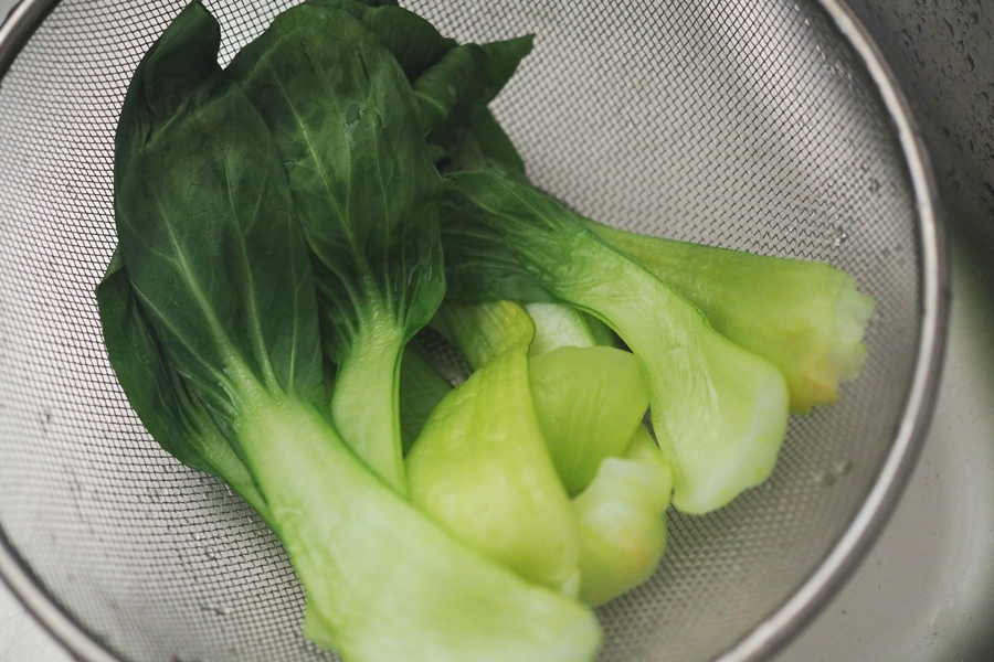 チンゲン菜 加熱