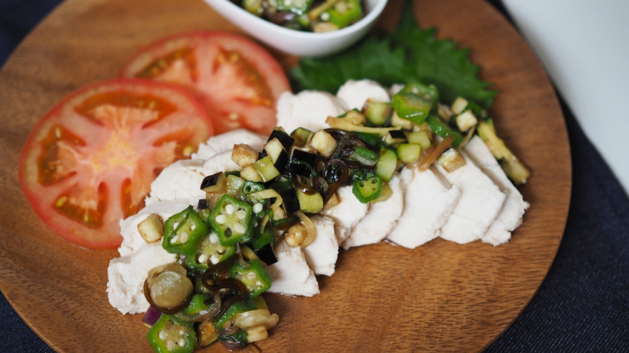 ランレシピ Vol 22 茹で鶏 山形のだしがけ タンパク質補給 スポリートメディア