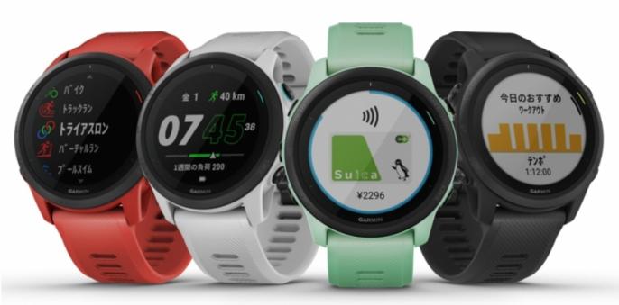 ガーミン Suica決済機能をシリーズ初搭載！GPSランニングウォッチ  